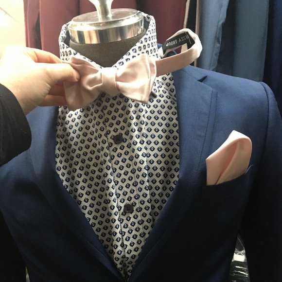 NWT Tailored Slim Fit Men's Dress Shirt Daniel K - Picture 5 of 10